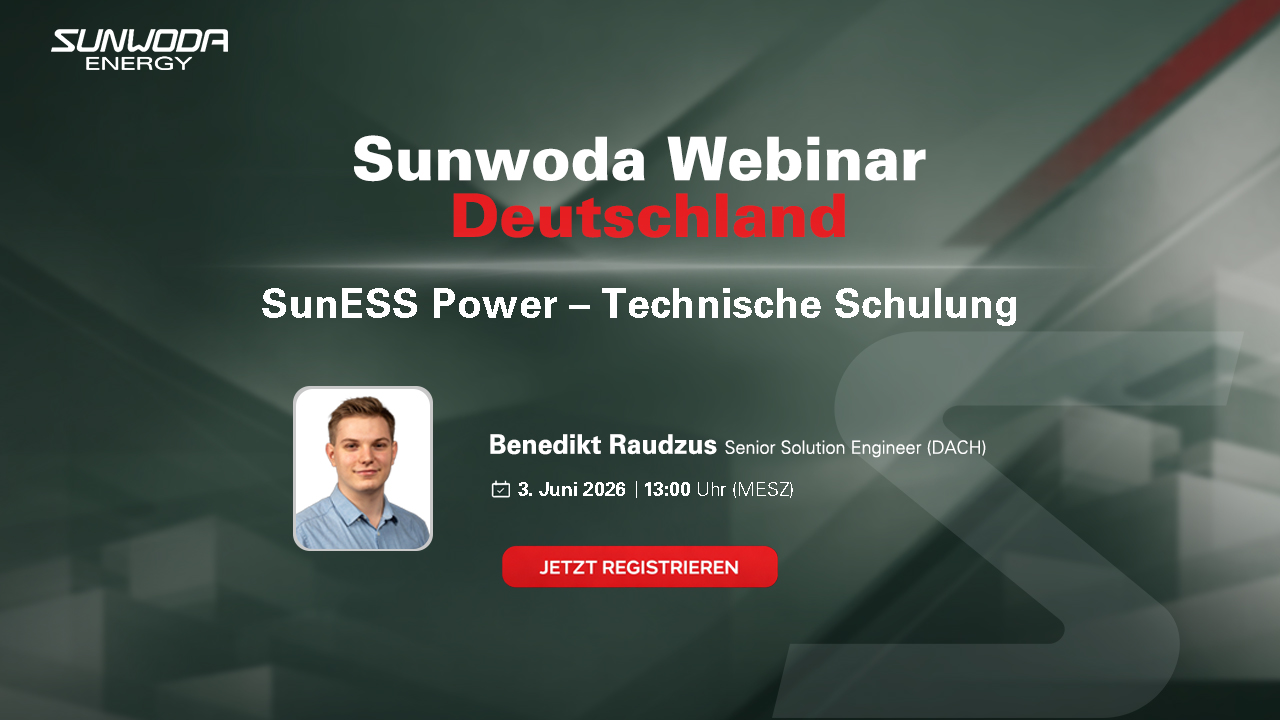 Sunwoda Technisches Webinar